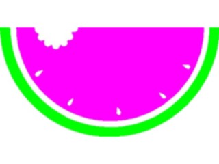 Sticker Custom Preview Image #064336 Food Drink Fruits Watermelon Slice10