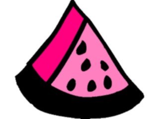 Sticker Custom Preview Image #064337 Food Drink Fruits Watermelon Slice11