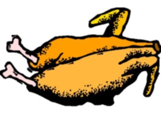 Sticker Custom Preview Image #064510 Food Drink Meats Chicken Whole5