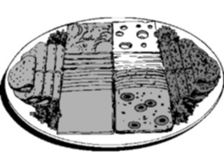 Sticker Custom Preview Image #064521 Food Drink Meats Deli Tray2