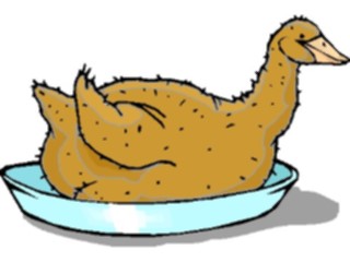 Sticker Custom Preview Image #064525 Food Drink Meats Duck2