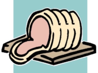 Sticker Custom Preview Image #064533 Food Drink Meats Ham04