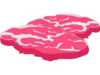 Sticker Custom Preview Image #064570 Food Drink Meats Meat06