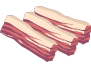 Sticker Custom Preview Image #064574 Food Drink Meats Meat10