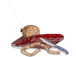 Sticker Custom Preview Image #064658 Food Drink Meats Sausage15