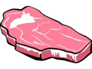 Sticker Custom Preview Image #064676 Food Drink Meats Steak04