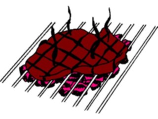 Sticker Custom Preview Image #064683 Food Drink Meats Steak11