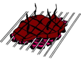 Sticker Custom Preview Image #064683 Food Drink Meats Steak11