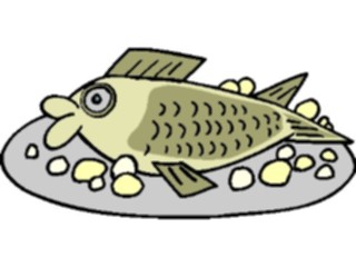 Sticker Custom Preview Image #064739 Food Drink Seafood Fish09