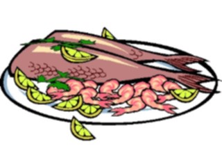 Sticker Custom Preview Image #064760 Food Drink Seafood Fish Shrimp1