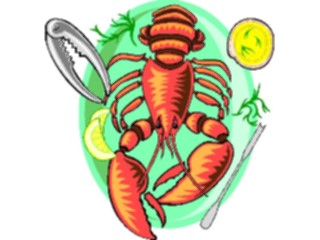 Sticker Custom Preview Image #064777 Food Drink Seafood Lobster7