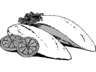 Sticker Custom Preview Image #064784 Food Drink Seafood Orange Roughy