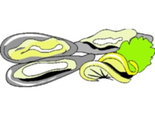 Sticker Custom Preview Image #064787 Food Drink Seafood Oysters1