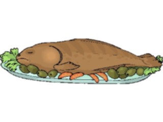 Sticker Custom Preview Image #064796 Food Drink Seafood Salmon8