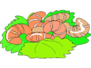 Sticker Custom Preview Image #064820 Food Drink Seafood Shrimp11