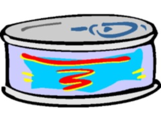 Sticker Custom Preview Image #064840 Food Drink Seafood Tuna Can2