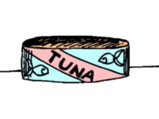 Sticker Custom Preview Image #064843 Food Drink Seafood Tuna Can5