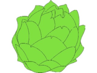 Sticker Custom Preview Image #064985 Food Drink Veggies Artichoke3