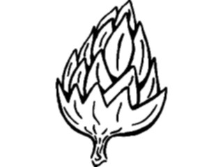 Sticker Custom Preview Image #064987 Food Drink Veggies Artichoke5