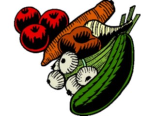 Sticker Custom Preview Image #065014 Food Drink Veggies Assorted Veggies16