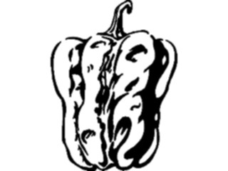 Sticker Custom Preview Image #065054 Food Drink Veggies Bell Pepper17