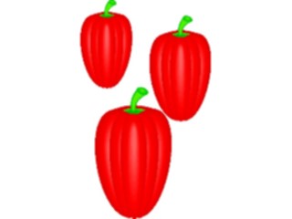 Sticker Custom Preview Image #065057 Food Drink Veggies Bell Pepper20