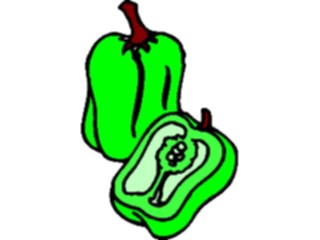 Sticker Custom Preview Image #065059 Food Drink Veggies Bell Pepper22