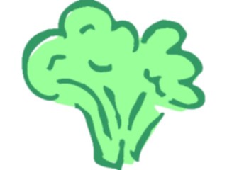 Sticker Custom Preview Image #065072 Food Drink Veggies Broccoli06