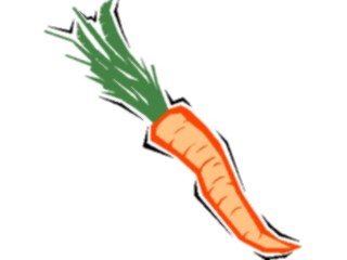 Sticker Custom Preview Image #065083 Food Drink Veggies Carrot02