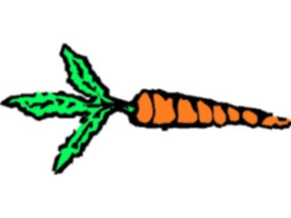 Sticker Custom Preview Image #065088 Food Drink Veggies Carrot07