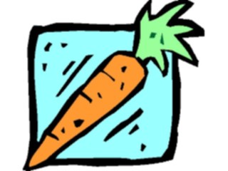 Sticker Custom Preview Image #065096 Food Drink Veggies Carrot15