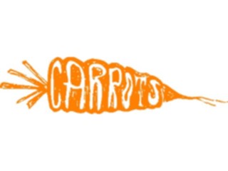 Sticker Custom Preview Image #065100 Food Drink Veggies Carrot19