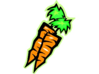 Sticker Custom Preview Image #065119 Food Drink Veggies Carrots04