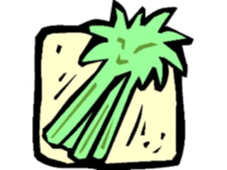 Sticker Custom Preview Image #065137 Food Drink Veggies Celery05