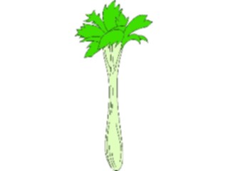 Sticker Custom Preview Image #065138 Food Drink Veggies Celery06