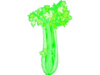 Sticker Custom Preview Image #065140 Food Drink Veggies Celery08