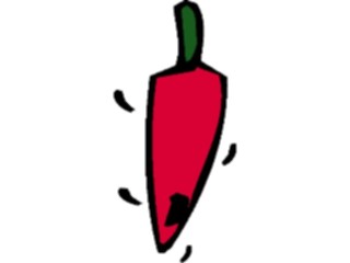 Sticker Custom Preview Image #065152 Food Drink Veggies Chili Pepper05