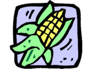 Sticker Custom Preview Image #065206 Food Drink Veggies Corn14