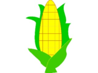 Sticker Custom Preview Image #065207 Food Drink Veggies Corn15