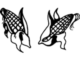 Sticker Custom Preview Image #065217 Food Drink Veggies Corn25