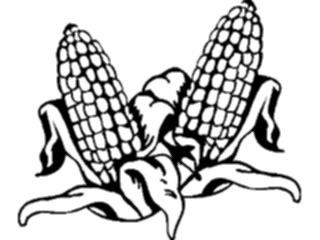 Sticker Custom Preview Image #065219 Food Drink Veggies Corn27