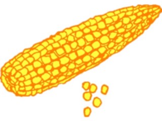 Sticker Custom Preview Image #065226 Food Drink Veggies Corn34