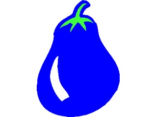 Sticker Custom Preview Image #065260 Food Drink Veggies Eggplant09