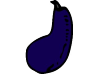 Sticker Custom Preview Image #065261 Food Drink Veggies Eggplant10
