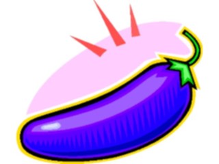 Sticker Custom Preview Image #065262 Food Drink Veggies Eggplant11