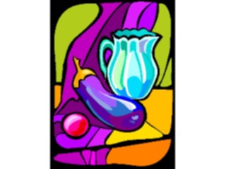 Sticker Custom Preview Image #065264 Food Drink Veggies Eggplant13