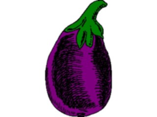 Sticker Custom Preview Image #065265 Food Drink Veggies Eggplant14