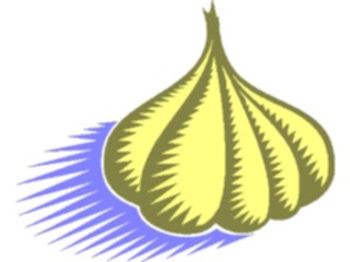 Sticker Custom Preview Image #065268 Food Drink Veggies Garlic01