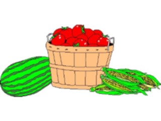 Sticker Custom Preview Image #065284 Food Drink Veggies Harvest1