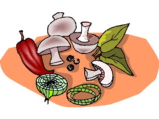 Sticker Custom Preview Image #065327 Food Drink Veggies Mushrooms14